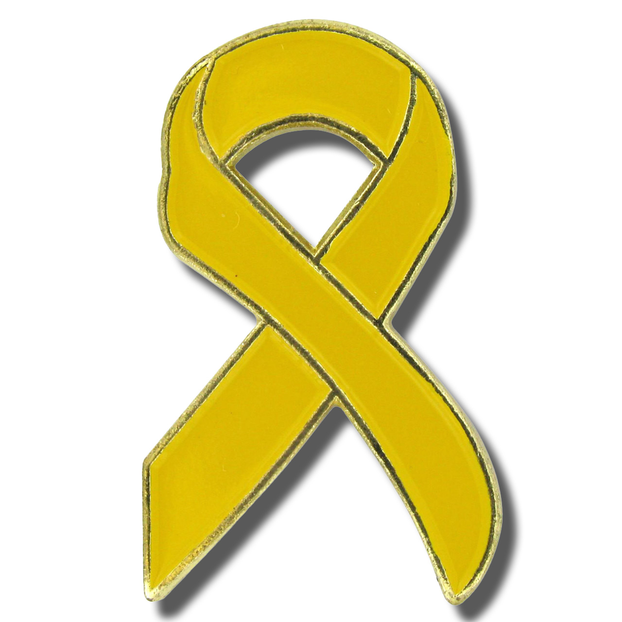 Hostage Remembrance Yellow Ribbon Lapel Pin