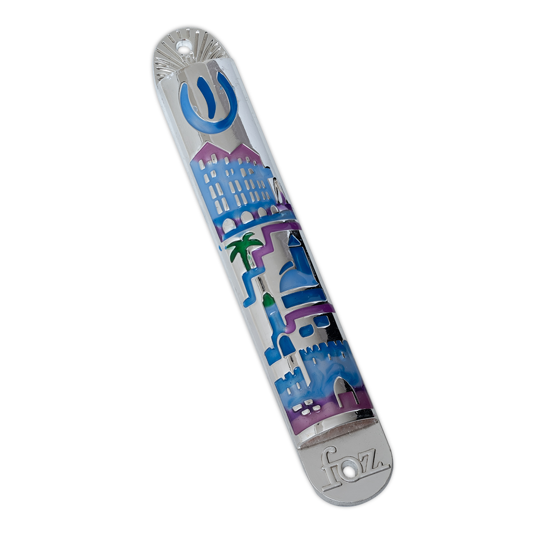 FOZ Polished Mezuzah