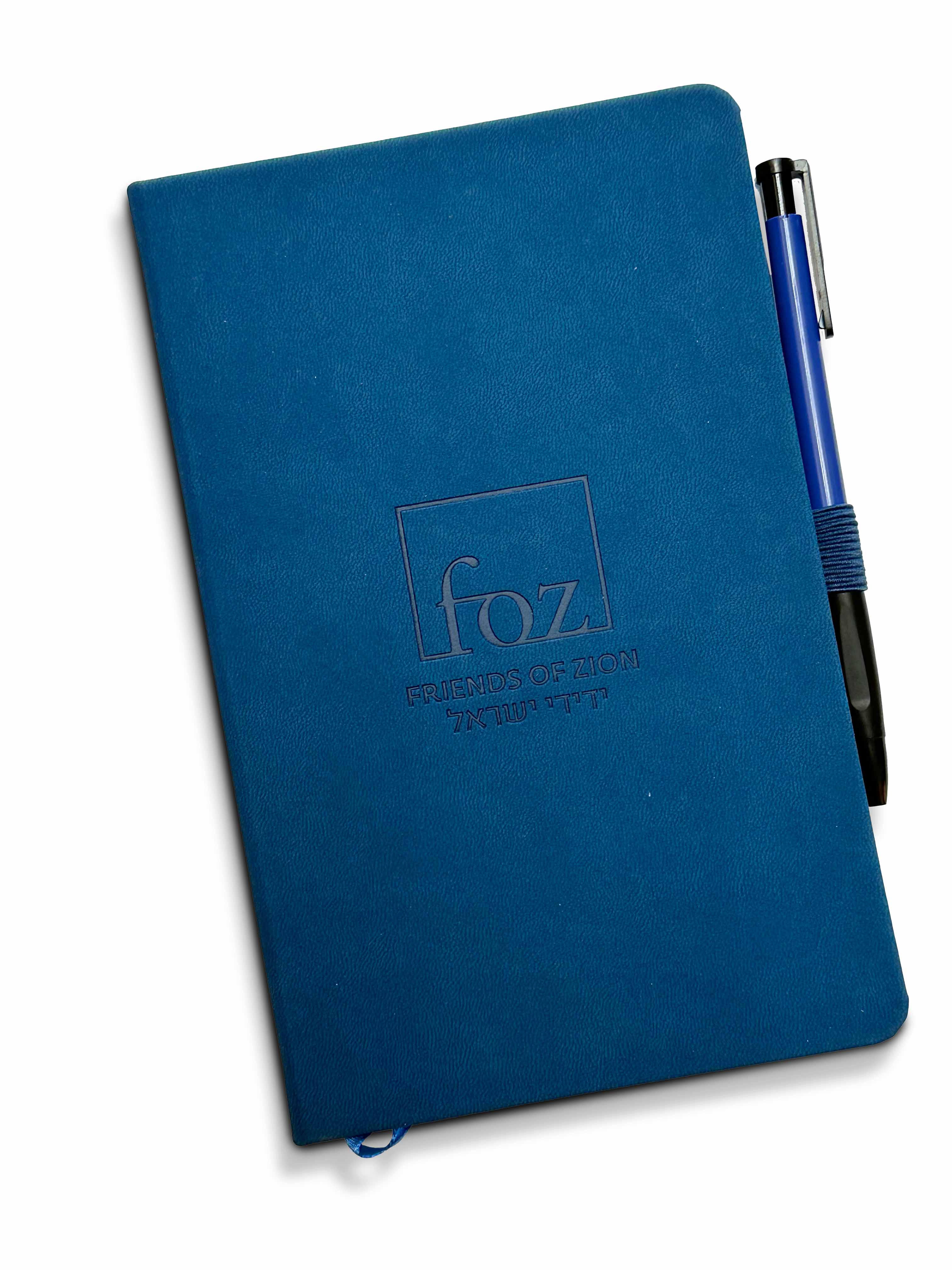 Friends of Zion journal and pen set
