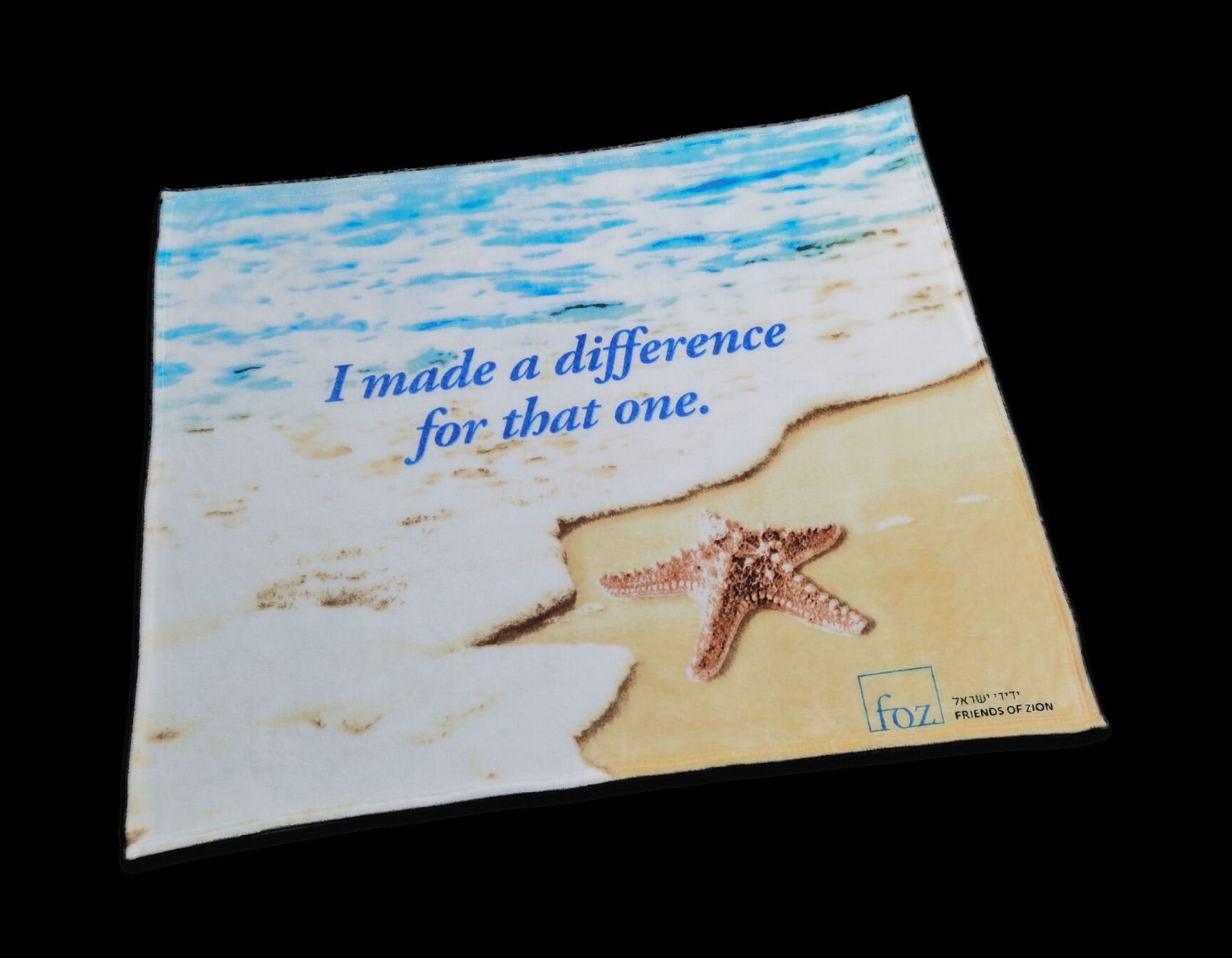 Starfish Fleece Blanket