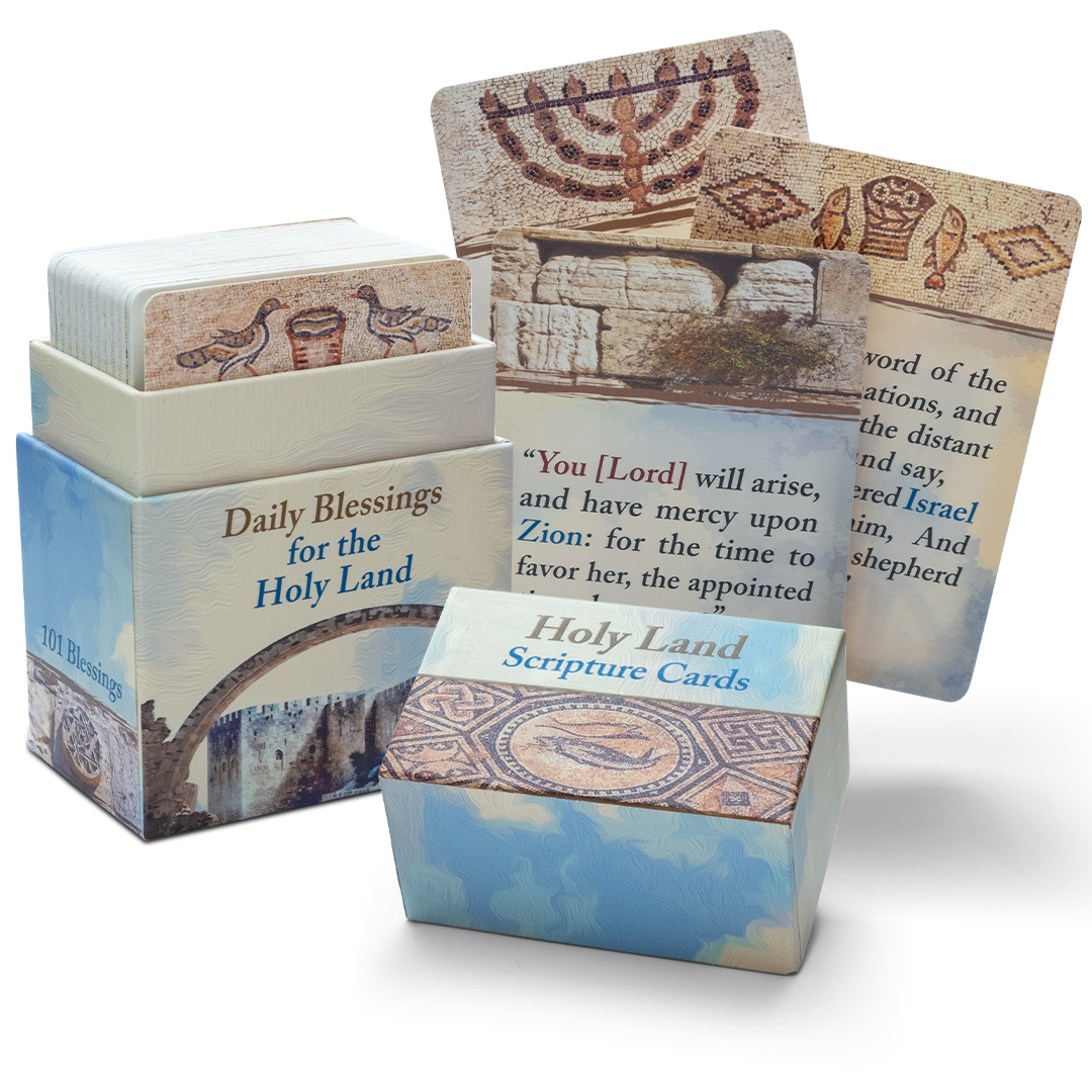 Israel Prayer Card Box