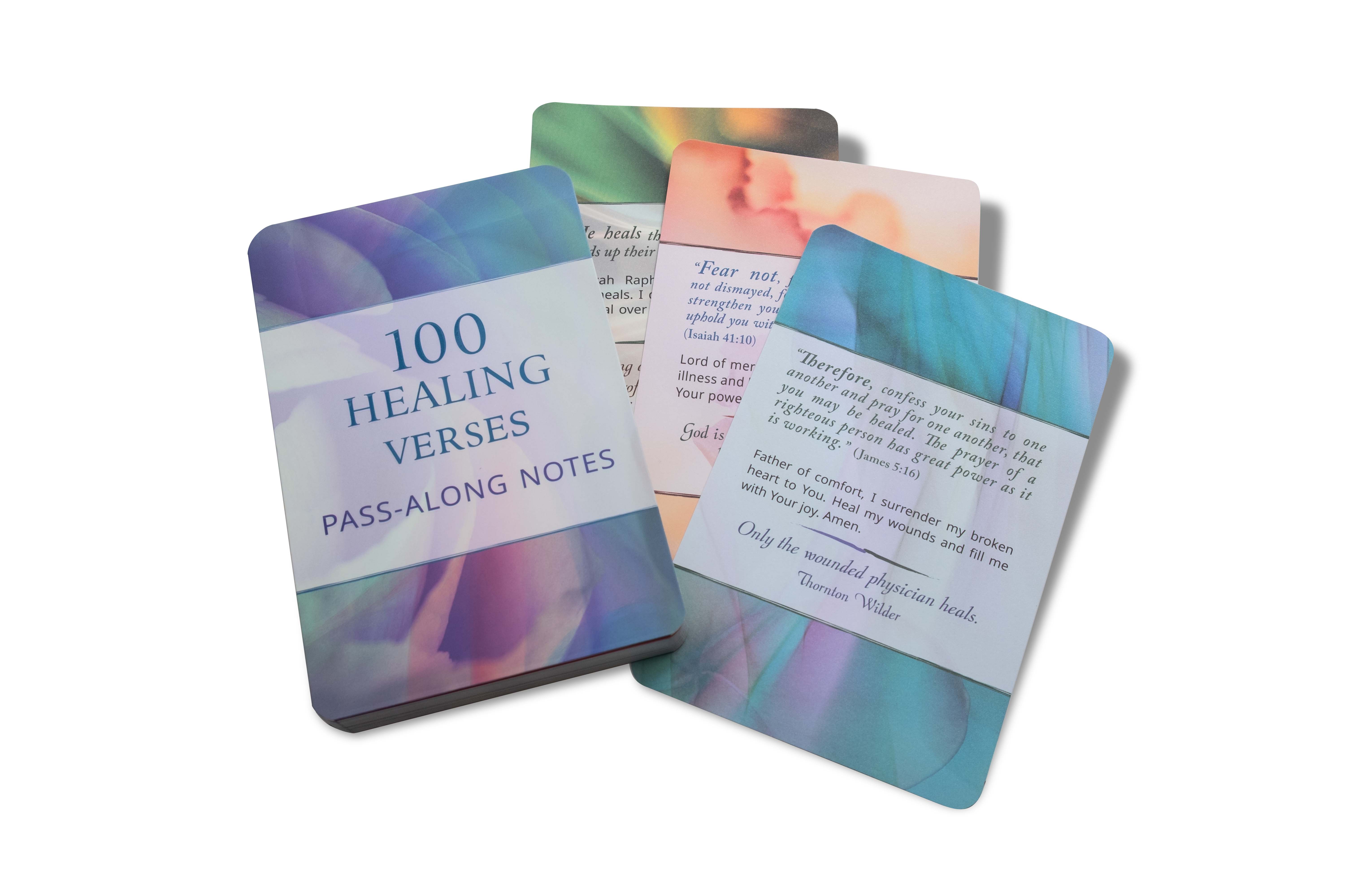 Set of 100 Healing Verses Pass-Along Notes