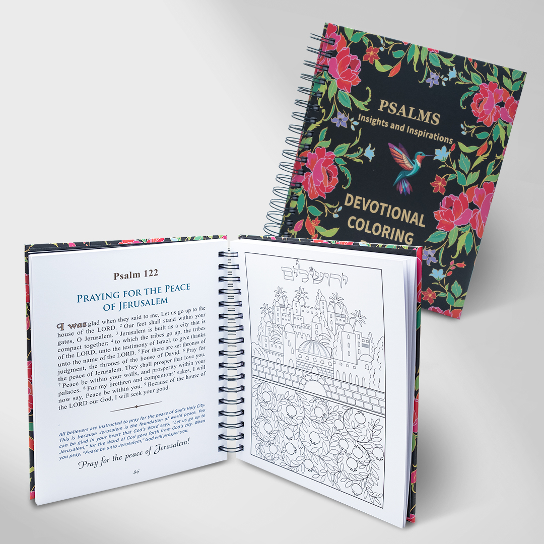 Psalms Coloring Book