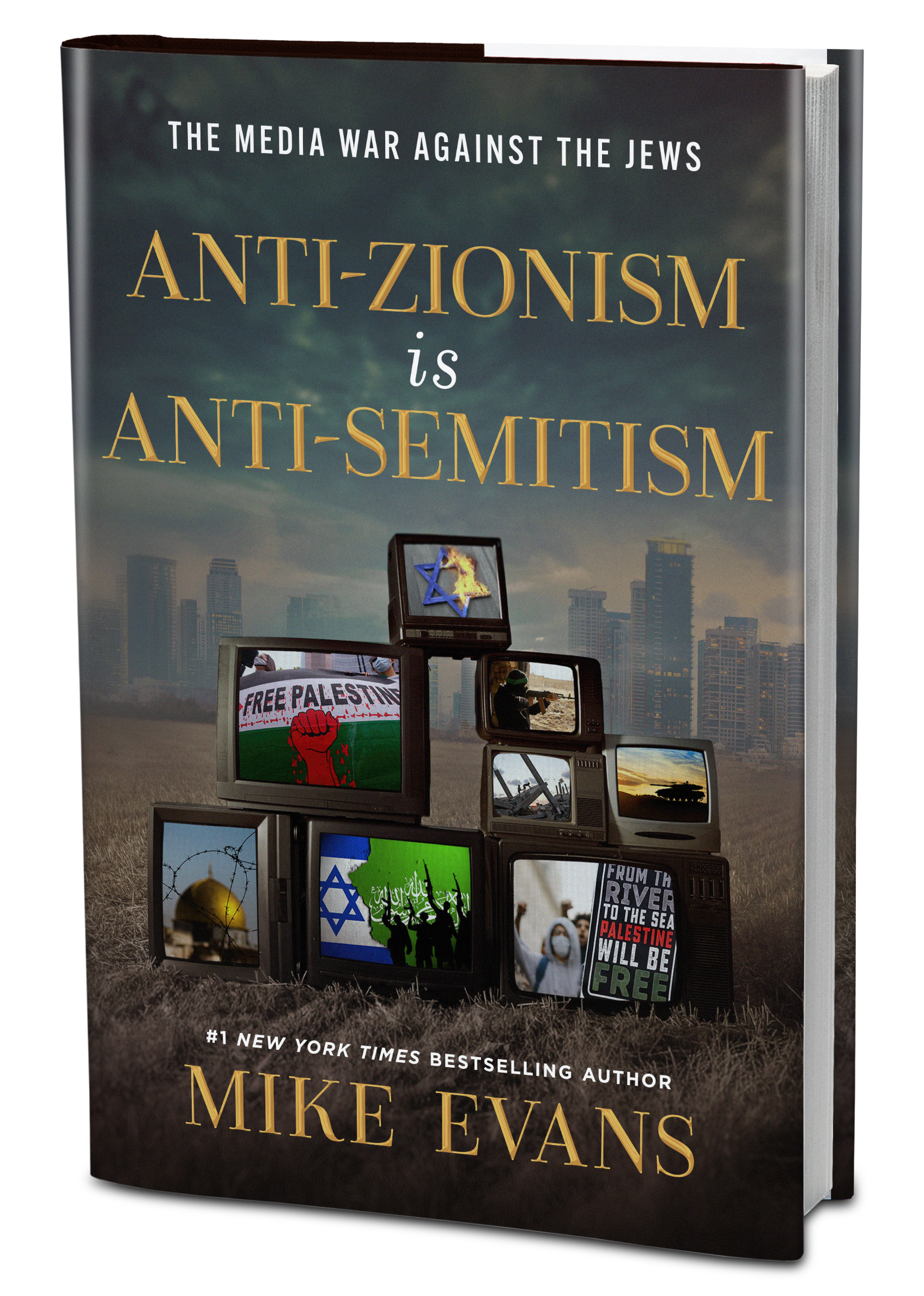 Ambassador Program coin and an autographed hardback copy of the Anti-Zionism Is Anti-Semitism book
