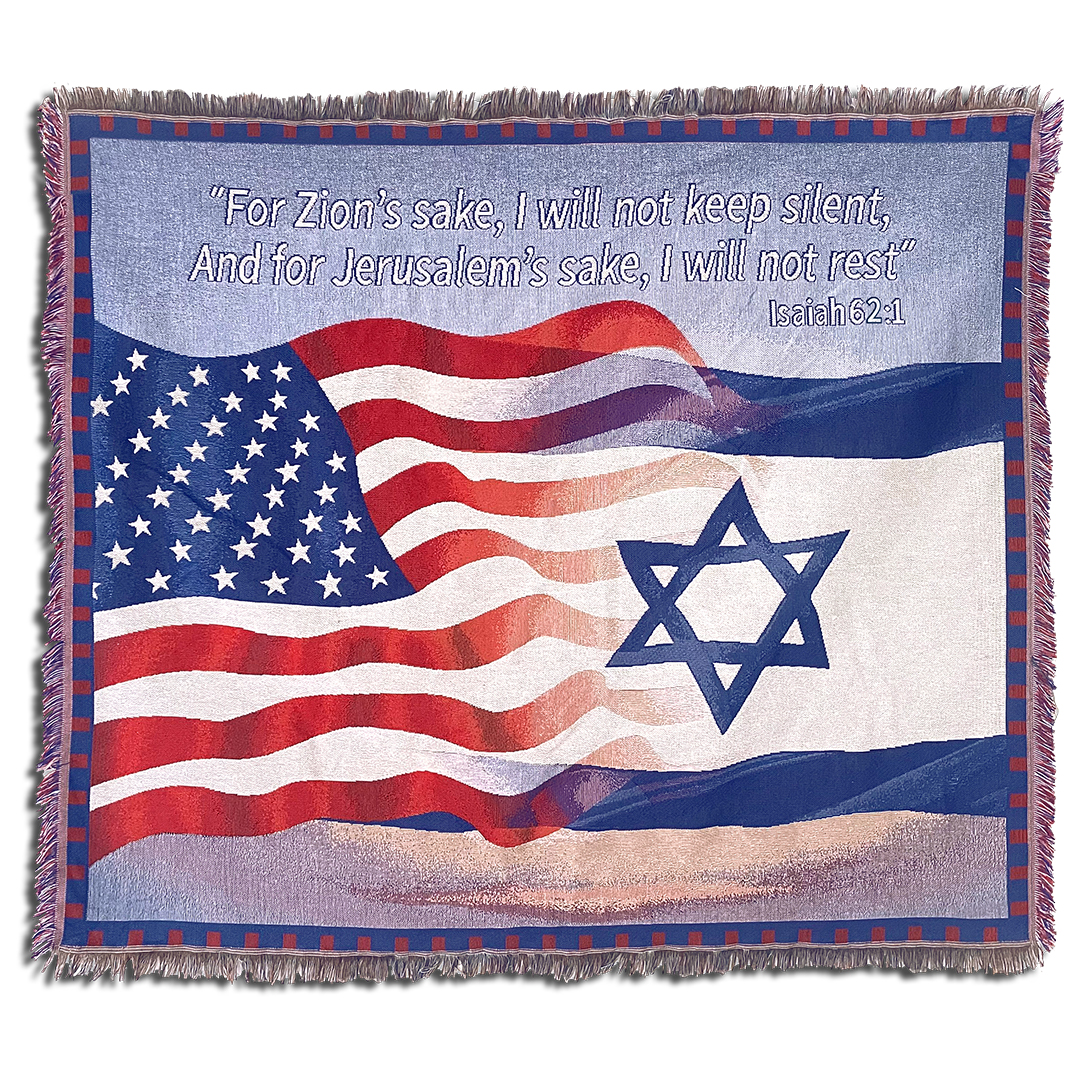 Isaiah 62:1 Afghan Throw