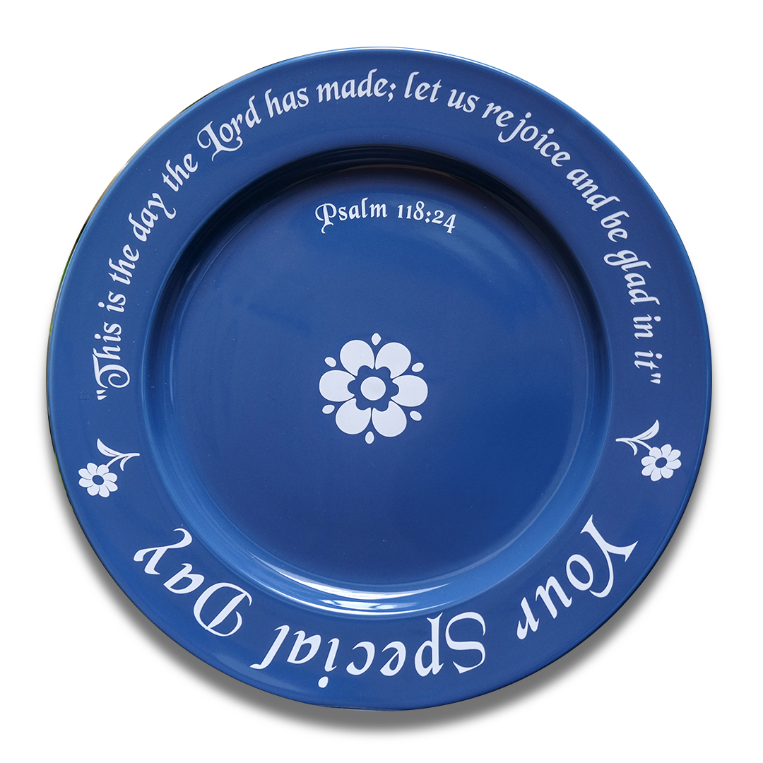 Psalm 118:24 Celebration Plate